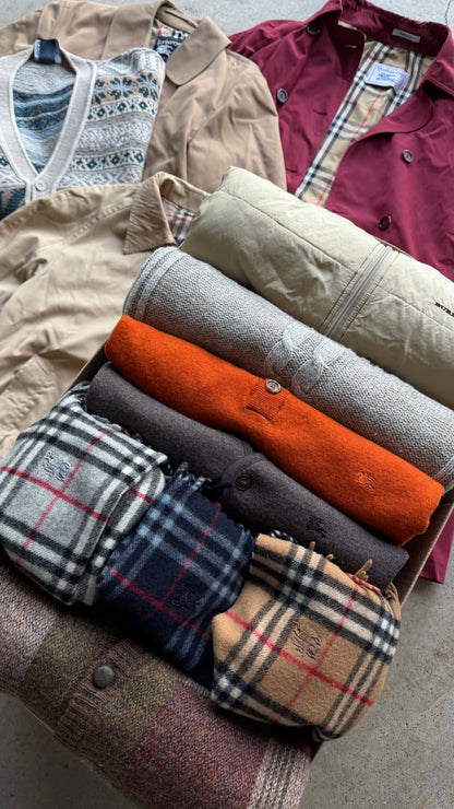 BURBERRY + VINTAGE RESELLER BOX 15KG