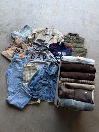 MIX BRANDED + VINTAGE RESELLER BOX 15KG