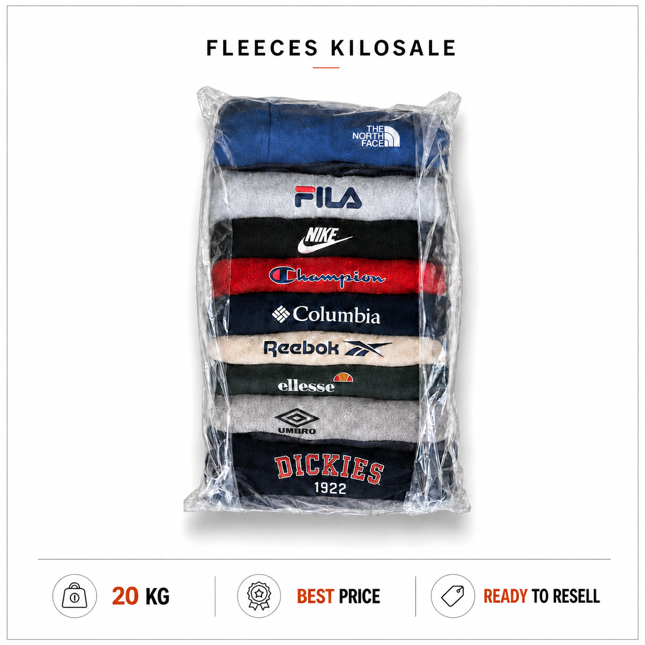 Fleeces kilosale 20kg