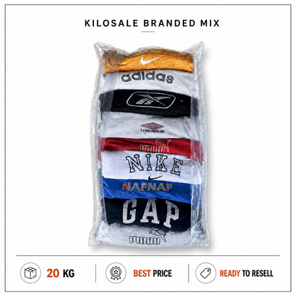 vintage kilosale Branded Mix 20kg