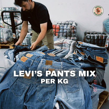 Mezclilla Remate De Pantalones Levis Pantalones Levi's Vintage Al Kg