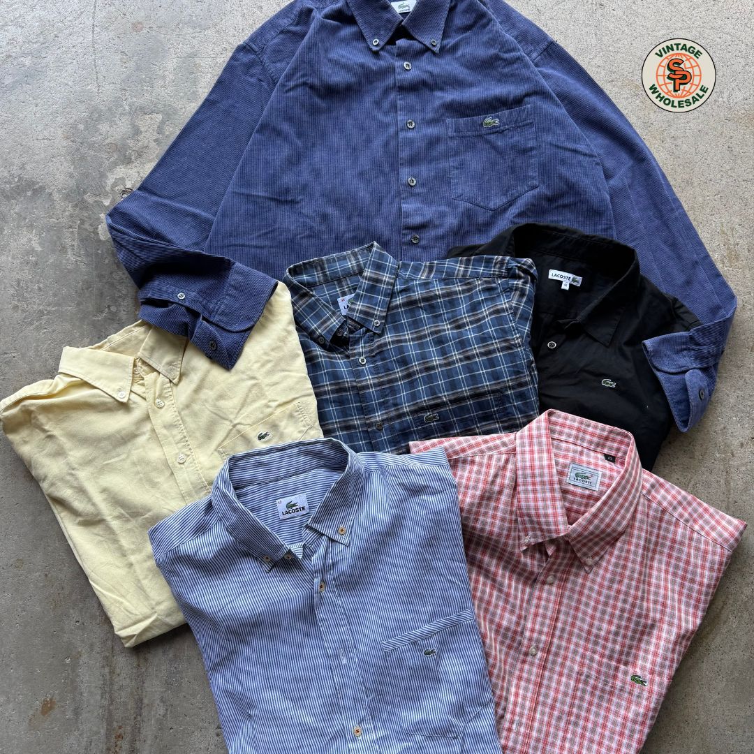PRE-ORDER 20x camisas vintage Lacoste