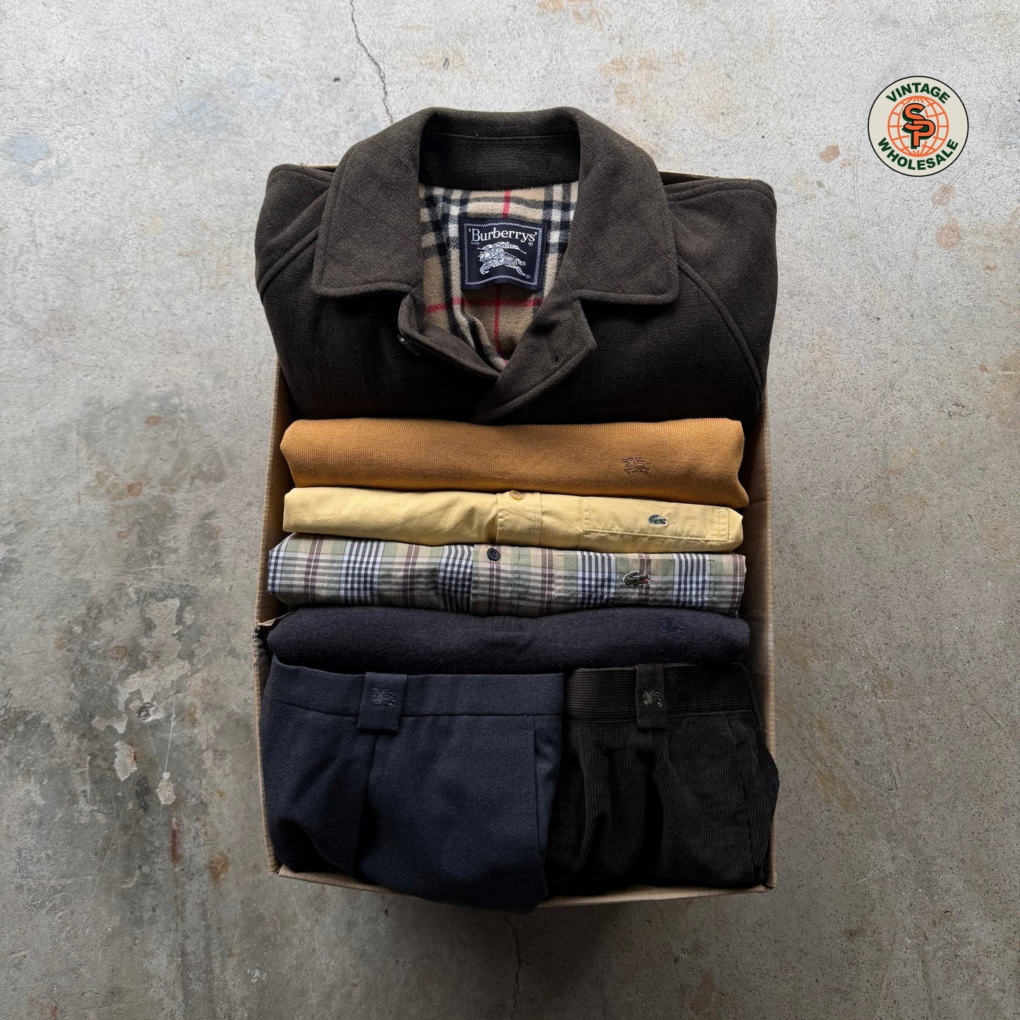 PRE-ORDER BURBERRY + LACOSTE RESELLER BOX