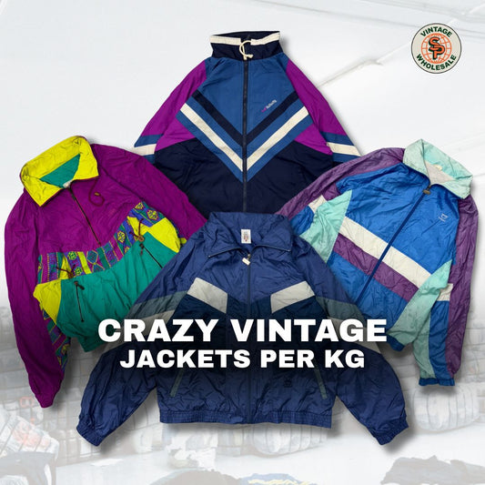 10x Chaquetas crazy vintage