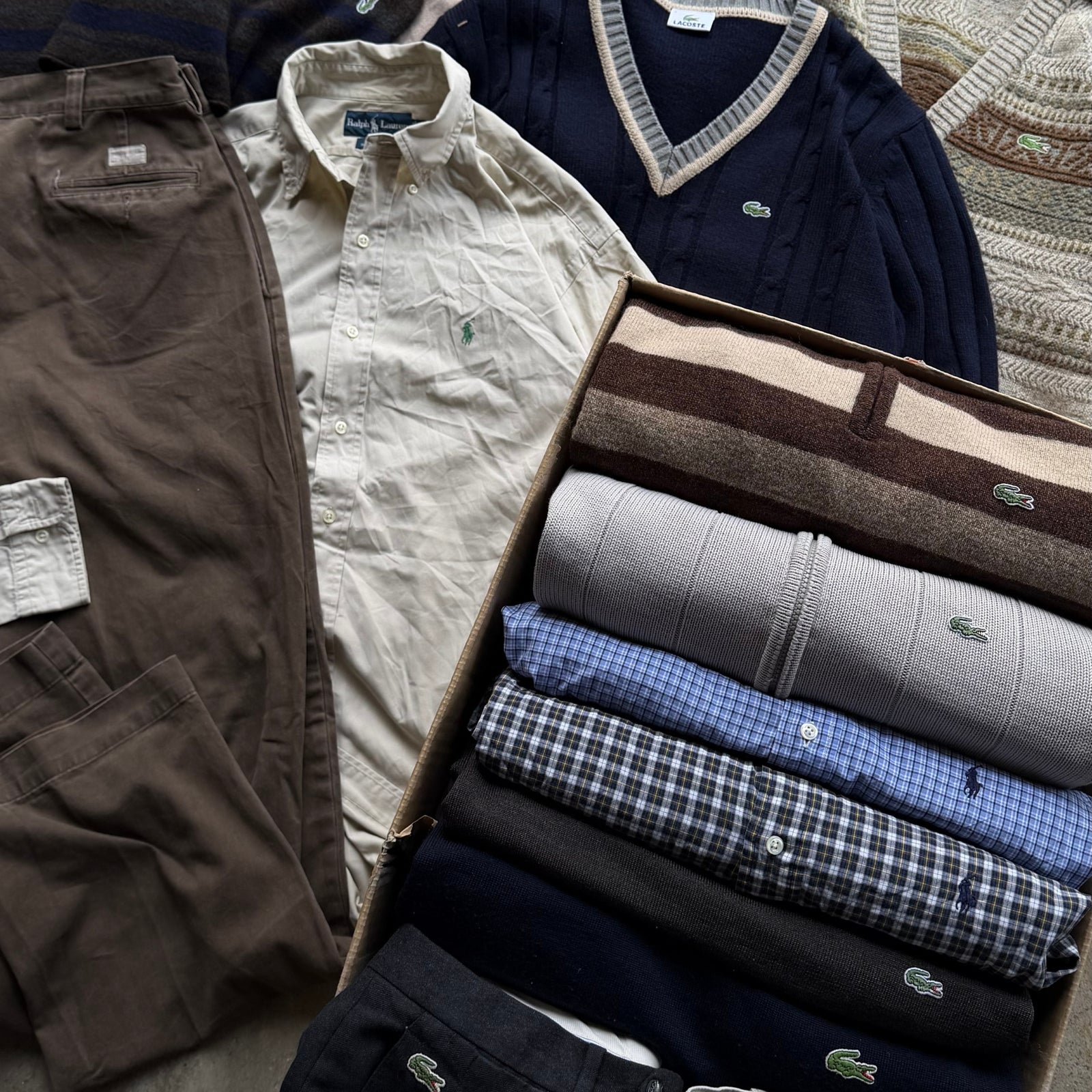 PRE-ORDER RALPH LAUREN + LACOSTE VINTAGE STARTER BOX