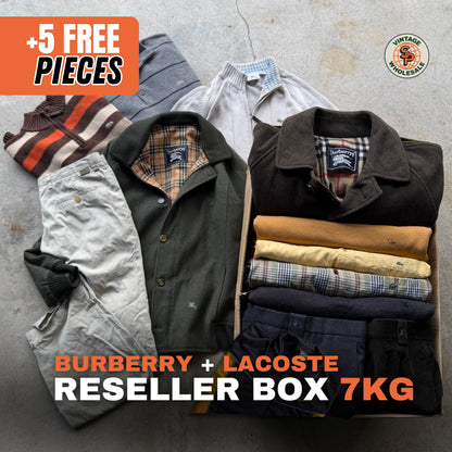 PRE-ORDER BURBERRY + LACOSTE RESELLER BOX