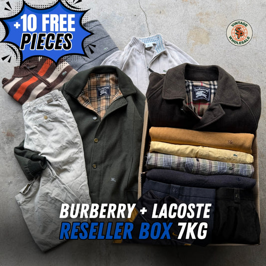 PRE-ORDER BURBERRY + LACOSTE RESELLER BOX
