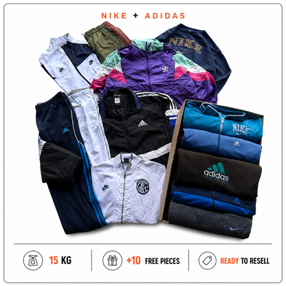 NIKE + ADIDAS RESELLER BOX 15KG