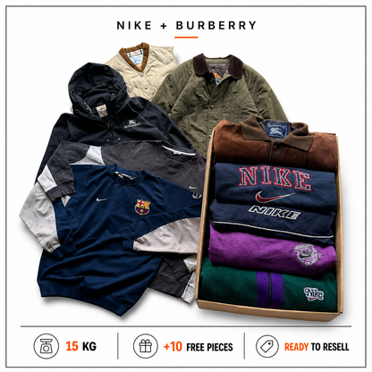 NIKE + BURBERRY RESELLER BOX 15KG