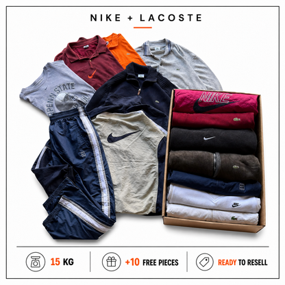 NIKE + LACOSTE RESELLER BOX 15KG