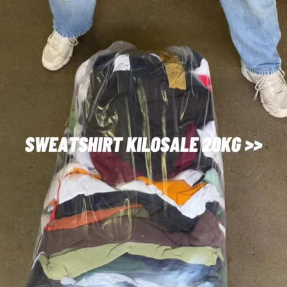 Sweatshirt kilosale 20kg
