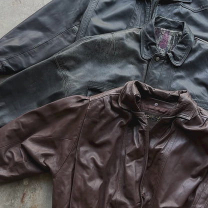 25kg Vintage expert bundle leather jackets