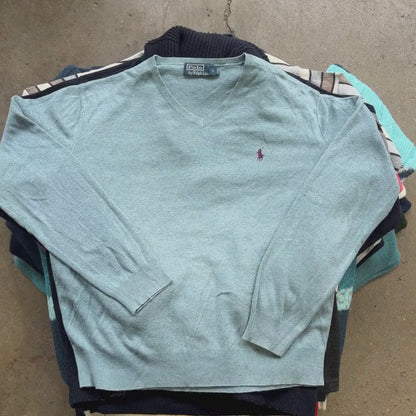 25kg Vintage expert bundle branded sweaters mix