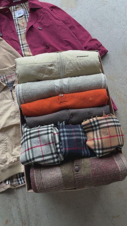 BURBERRY + VINTAGE RESELLER BOX 15KG