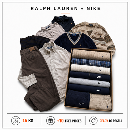 RALPH LAUREN + NIKE RESELLER BOX 15KG