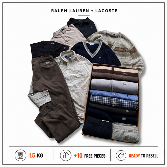 RALPH LAUREN + LACOSTE RESELLER BOX 15KG