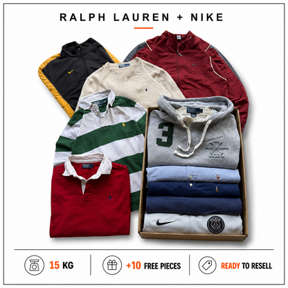 RALPH LAUREN + NIKE RESELLER BOX 15KG