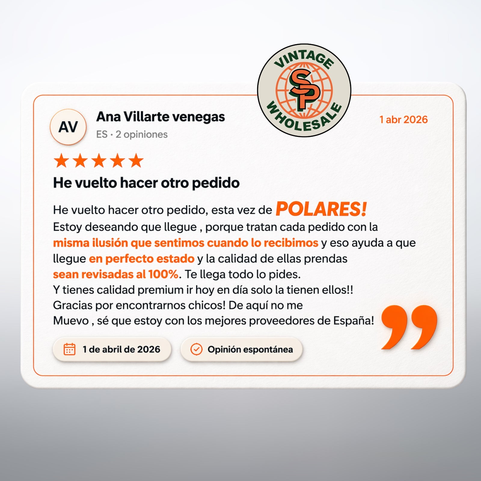 15x Polares vintage de marca premium por piezas