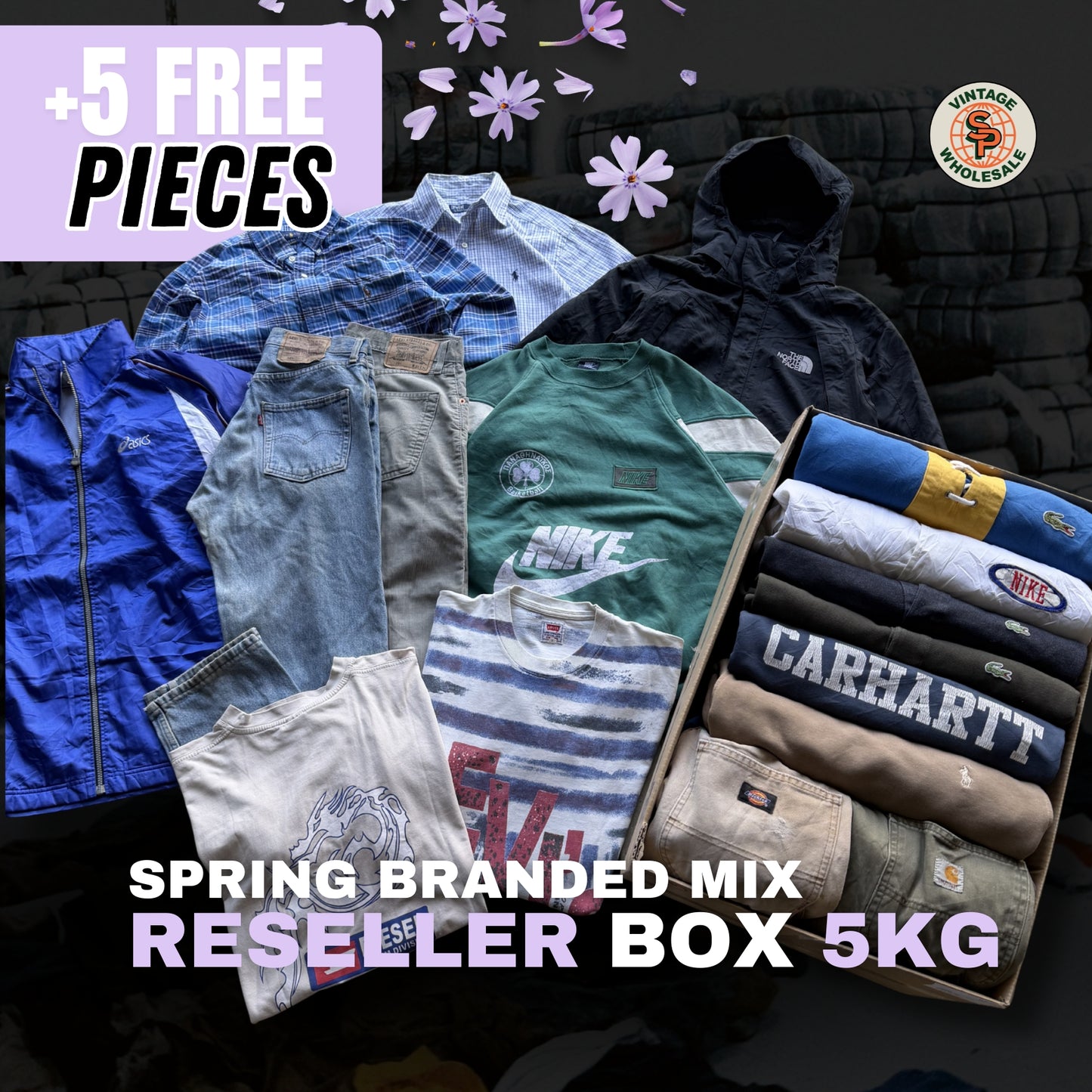 SPRING BRANDED MIX VINTAGE RESELLER BOX