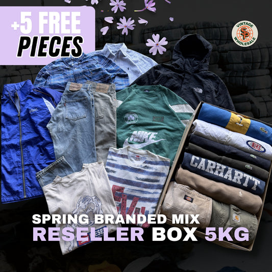 SPRING BRANDED MIX VINTAGE RESELLER BOX