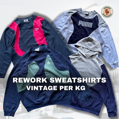 10kg Mix sudaderas rework de marca
