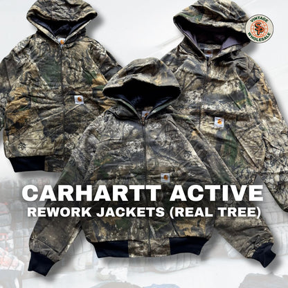 10x Carhartt rework active real tree