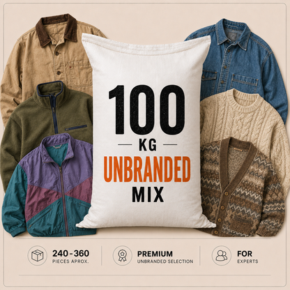 100kg Vintage expert bundle unbranded mix