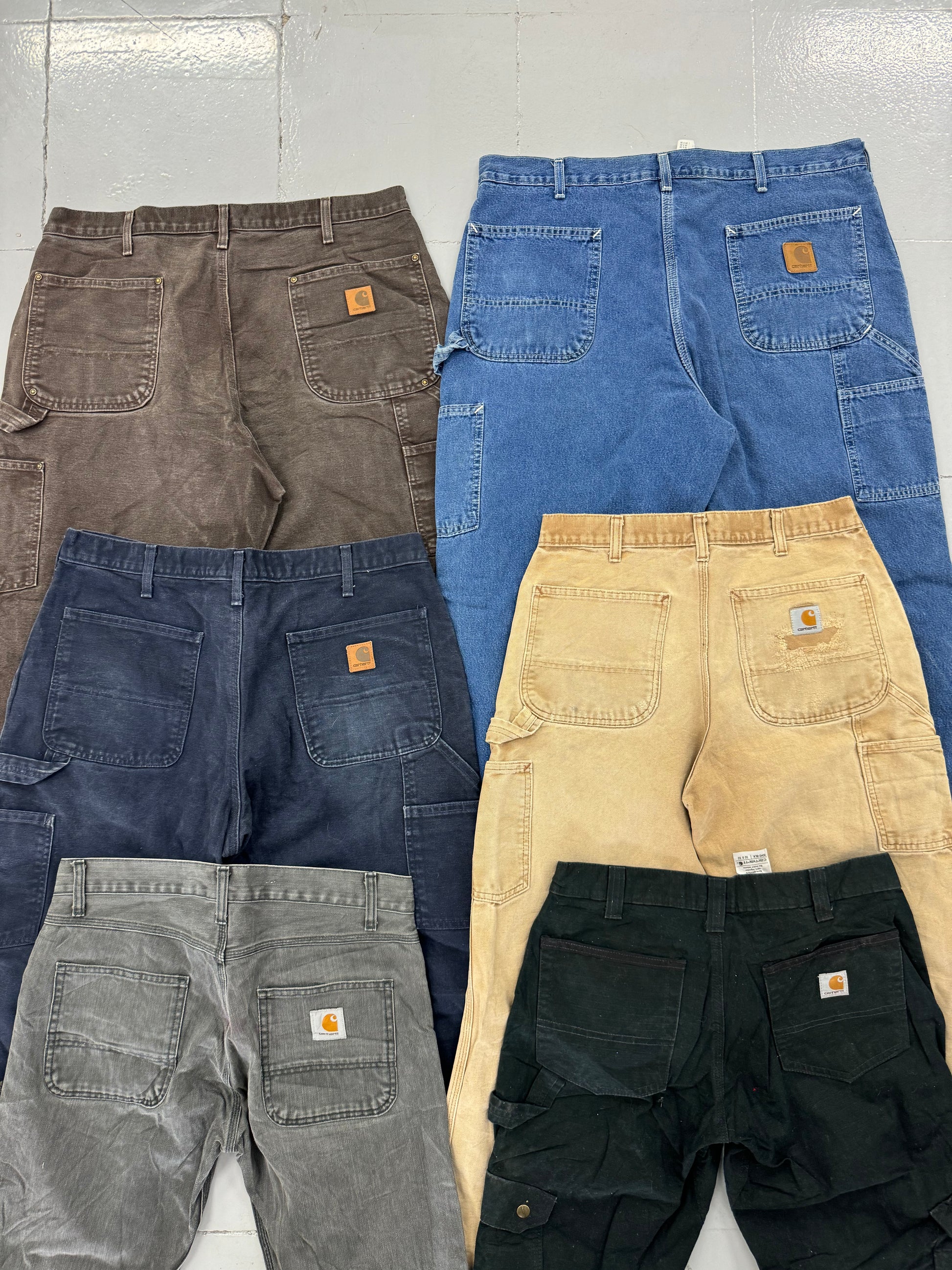 10x Carhartt Pants per piece - SP Vintage Wholesale  